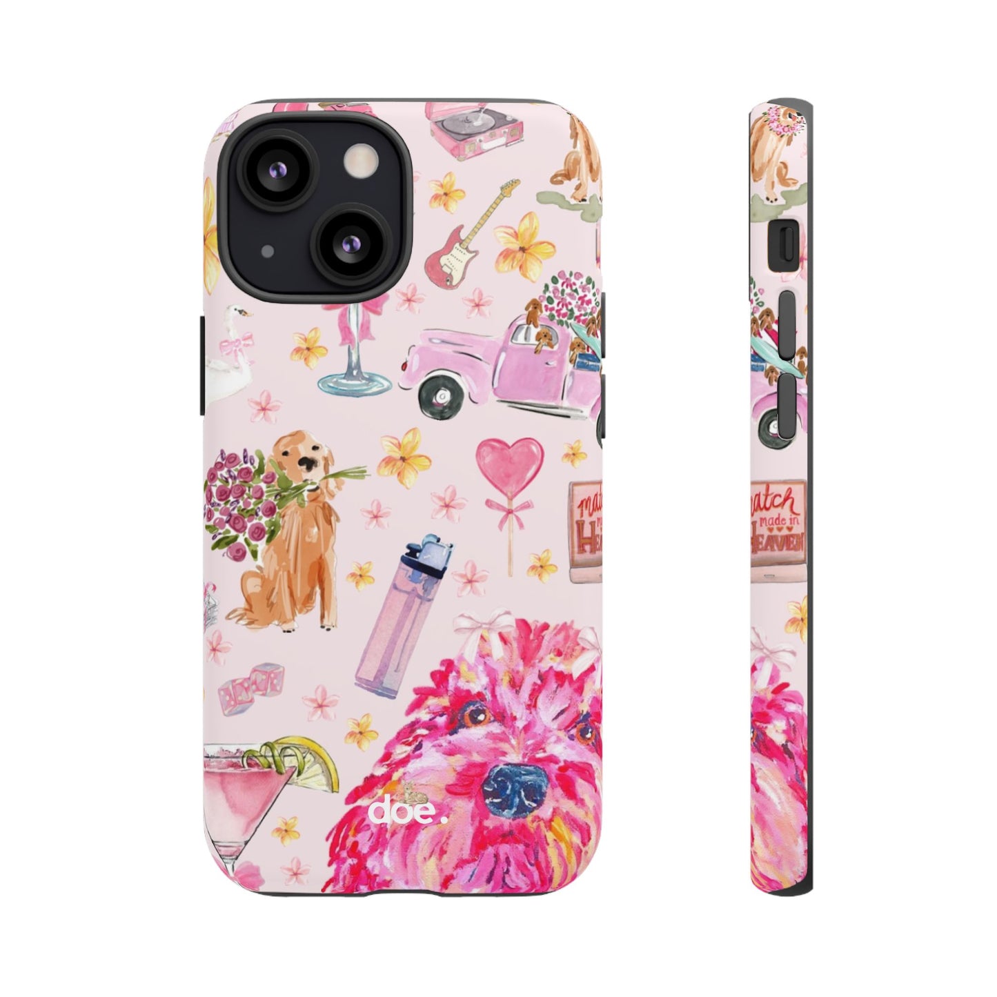 Dog Doodles iPhone Case