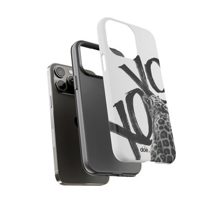 Leopard XOXO iPhone Case