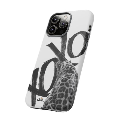 Leopard XOXO iPhone Case