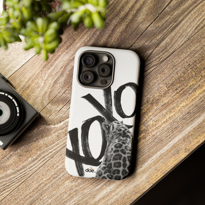 Leopard XOXO iPhone Case