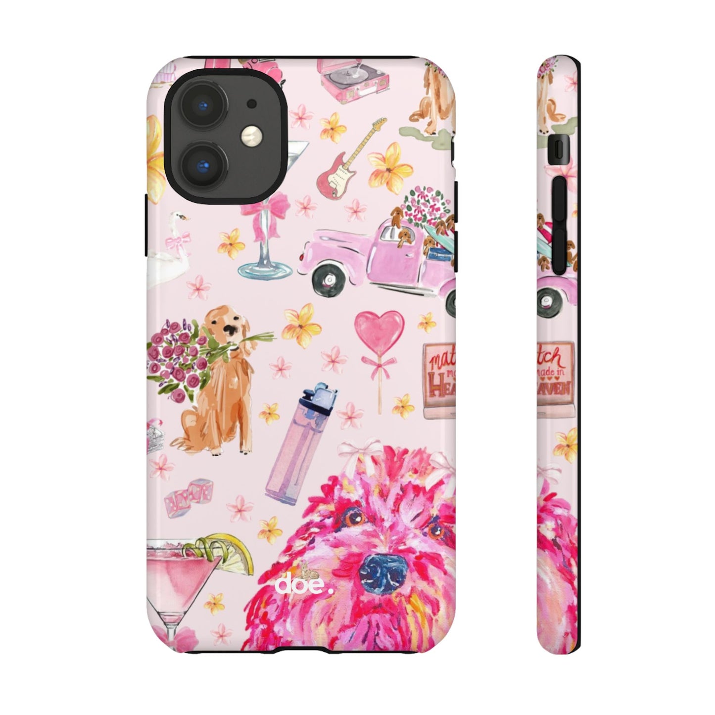 Dog Doodles iPhone Case