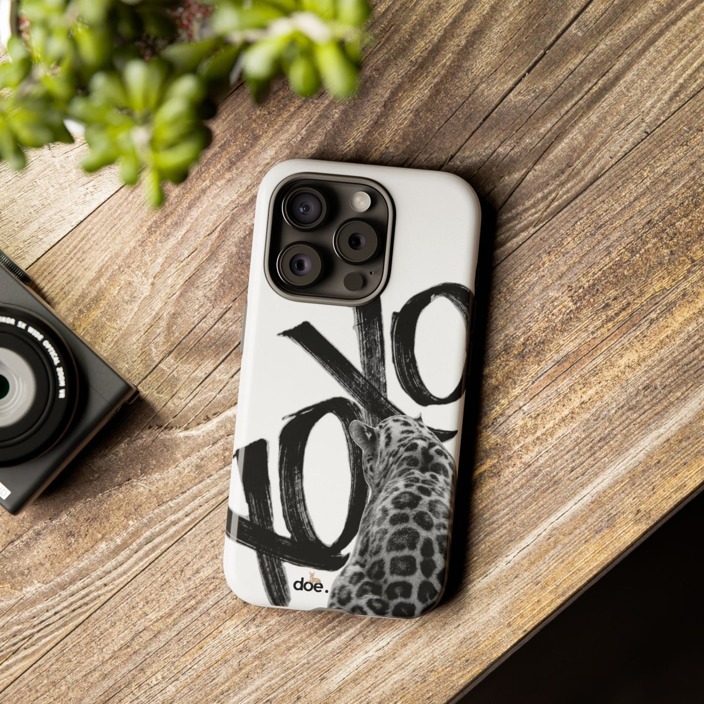 Leopard XOXO iPhone Case