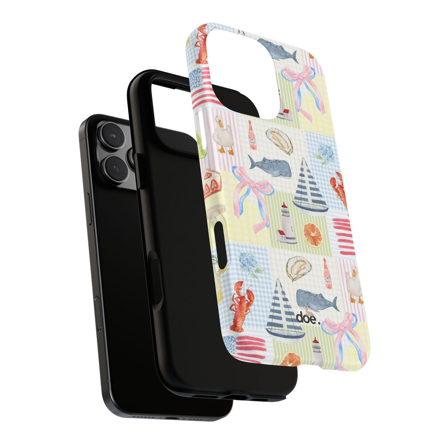 Pretty Patchwork iPhone Case