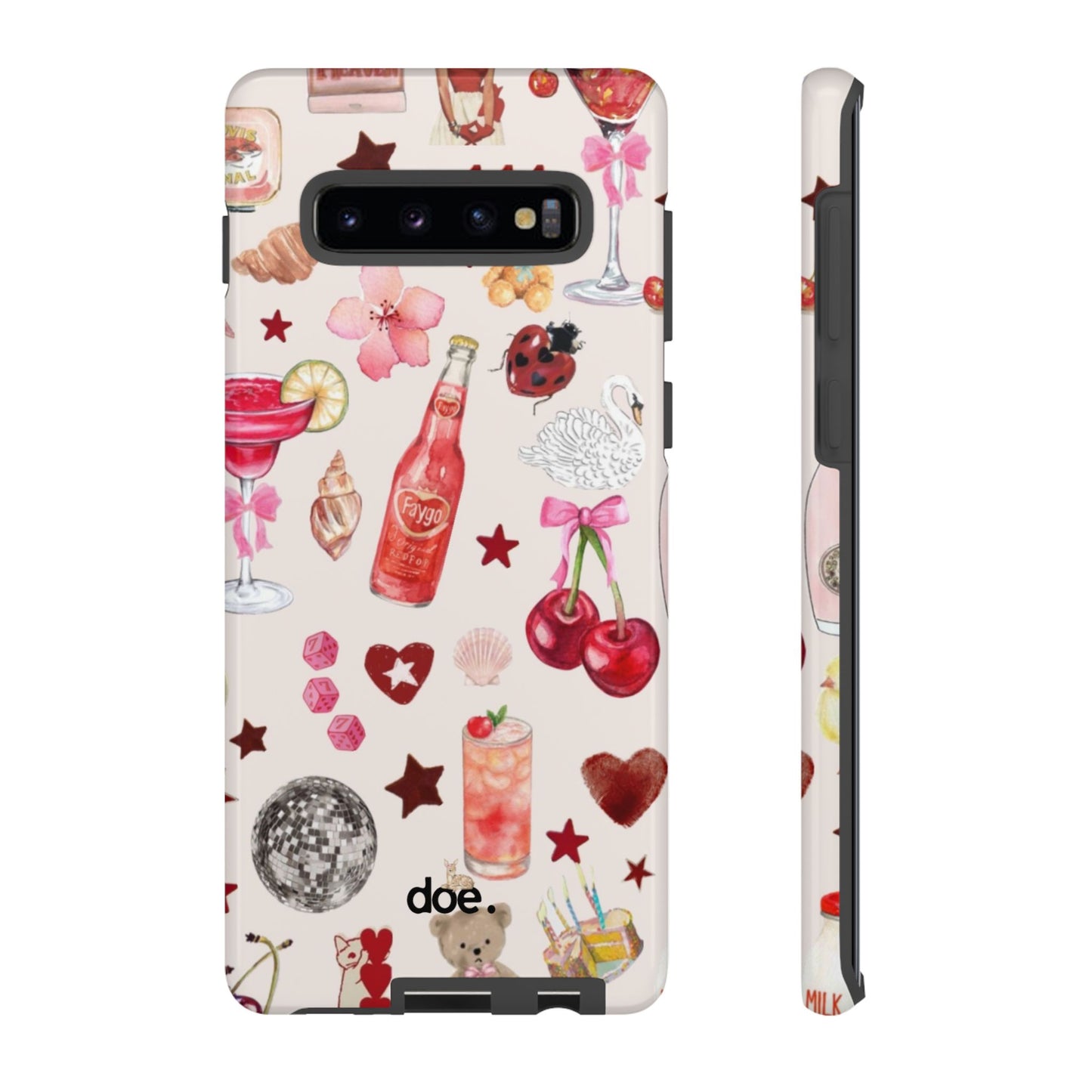 Pink Clutter Samsung Case