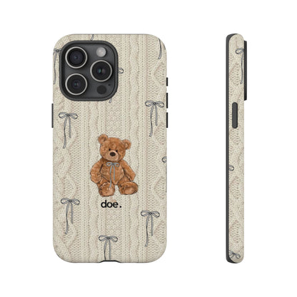 Little Bow Bear iPhone Case