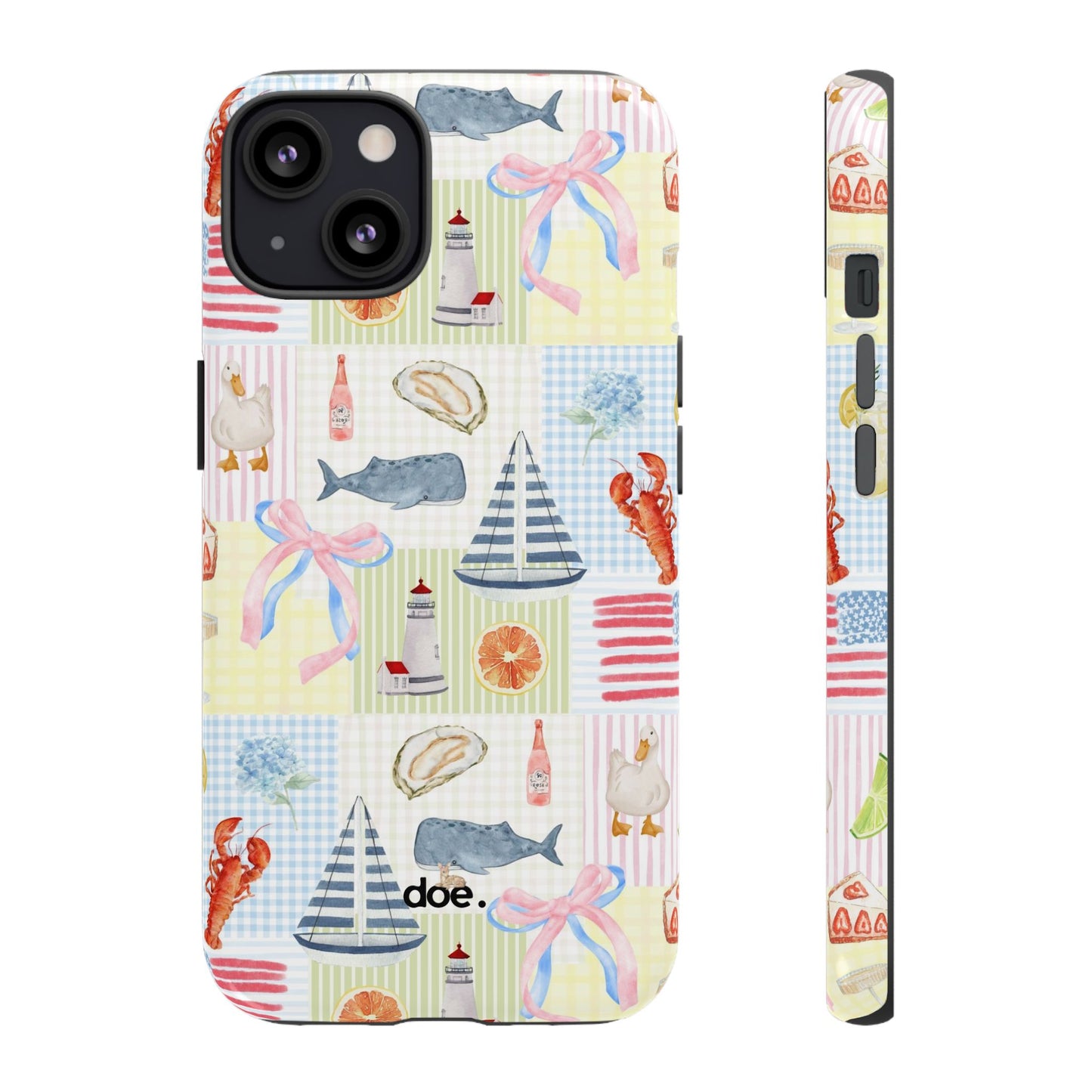 Pretty Patchwork iPhone Case