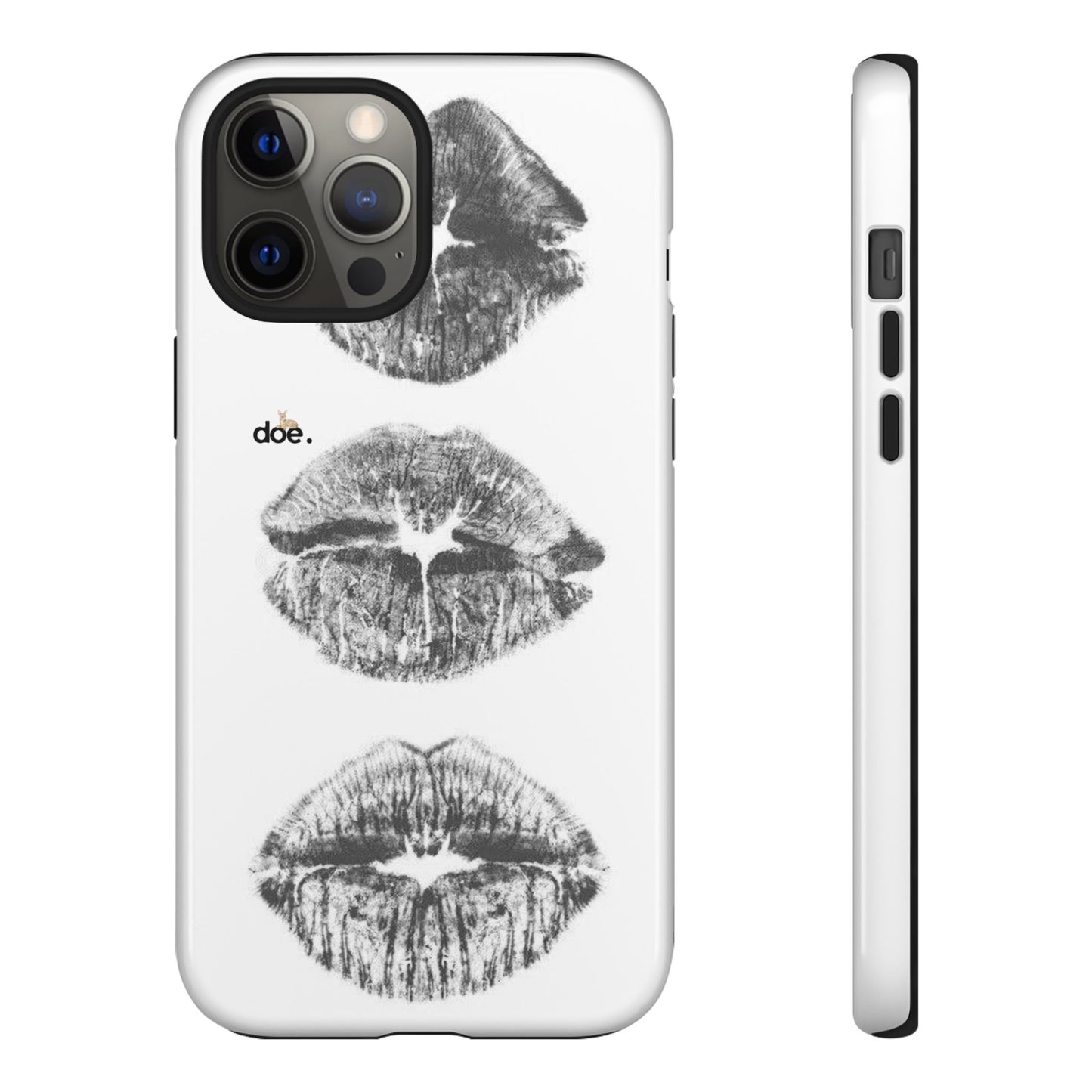 Three Kisses iPhone Case