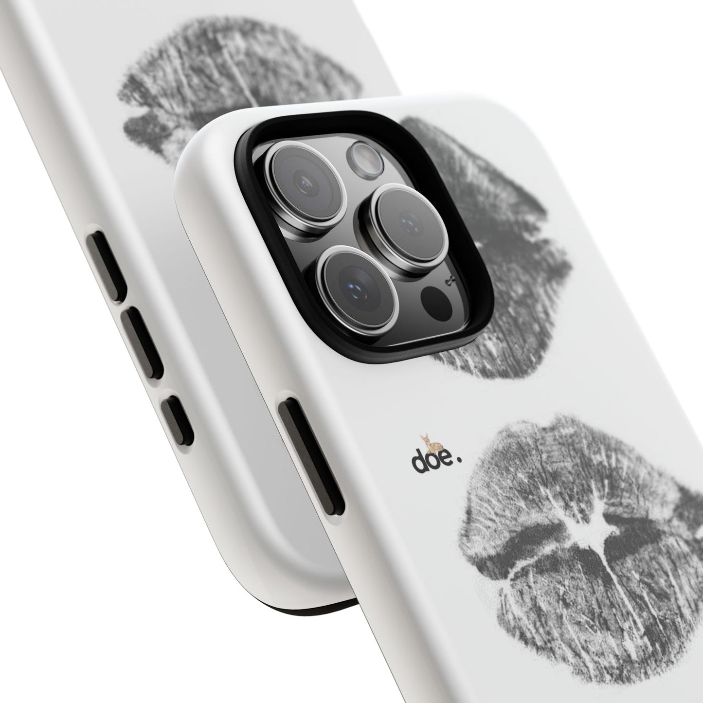 Three Kisses iPhone Case