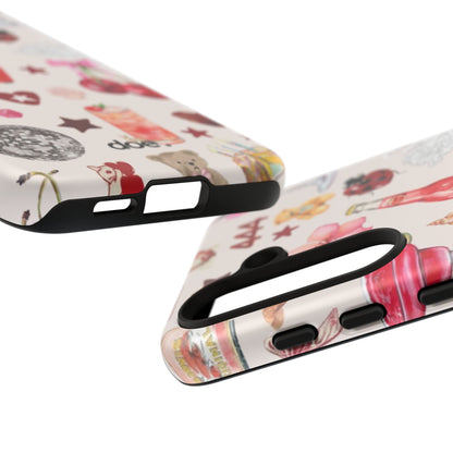 Pink Clutter Samsung Case