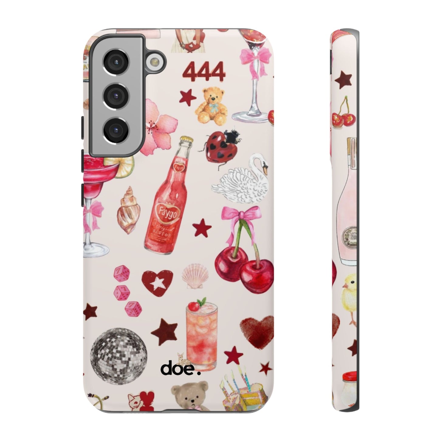 Pink Clutter Samsung Case