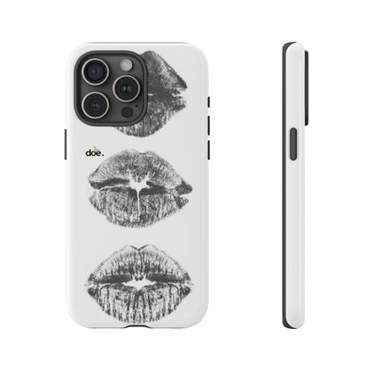 Three Kisses iPhone Case