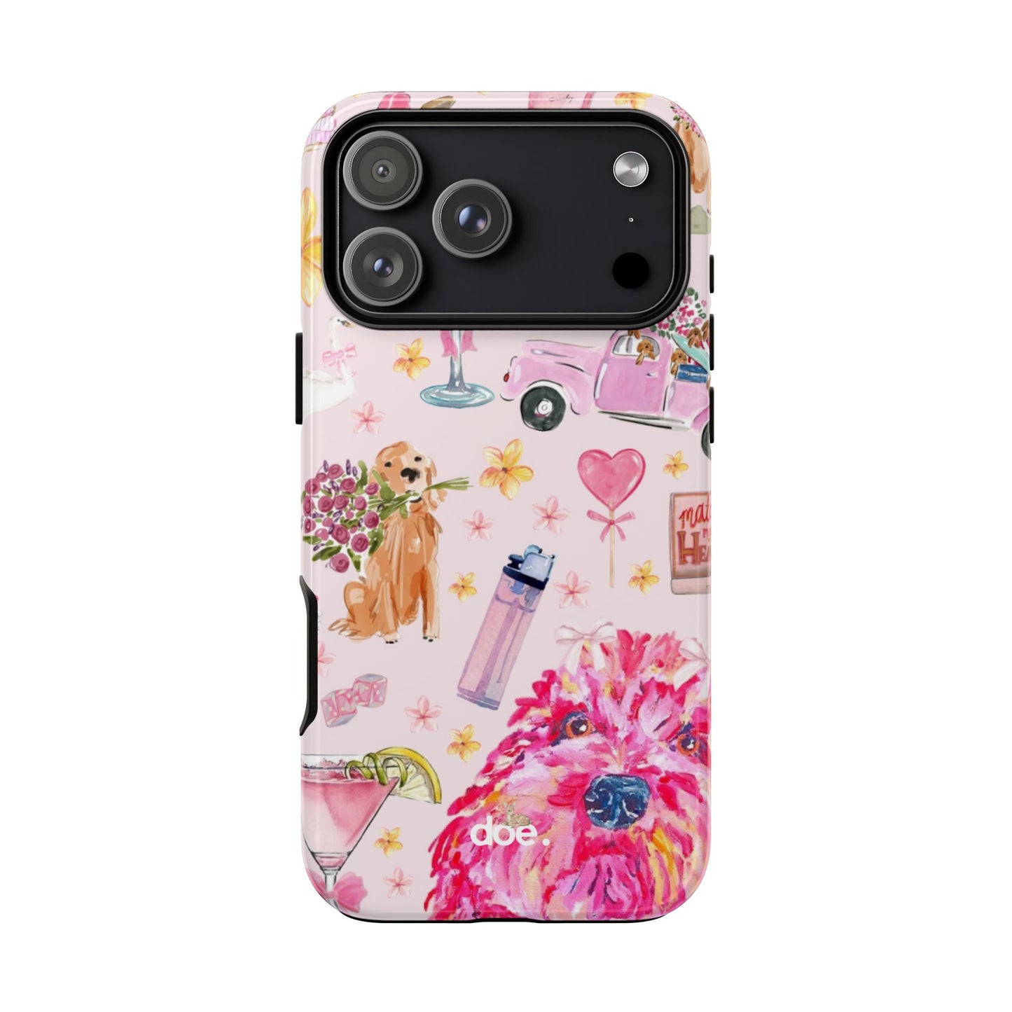 Dog Doodles iPhone Case