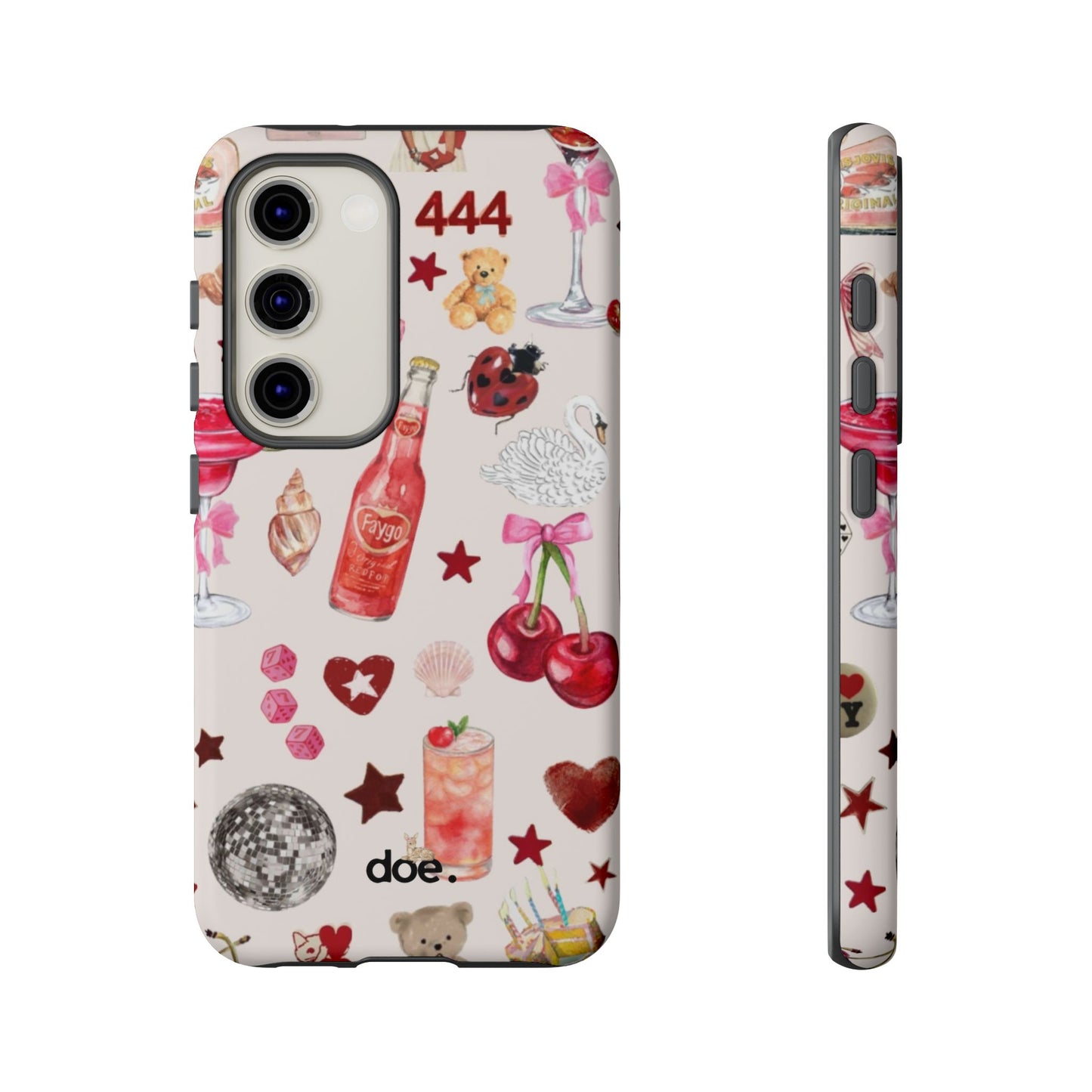 Pink Clutter Samsung Case