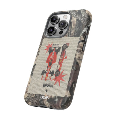 Camouflage Ferrari iPhone Case
