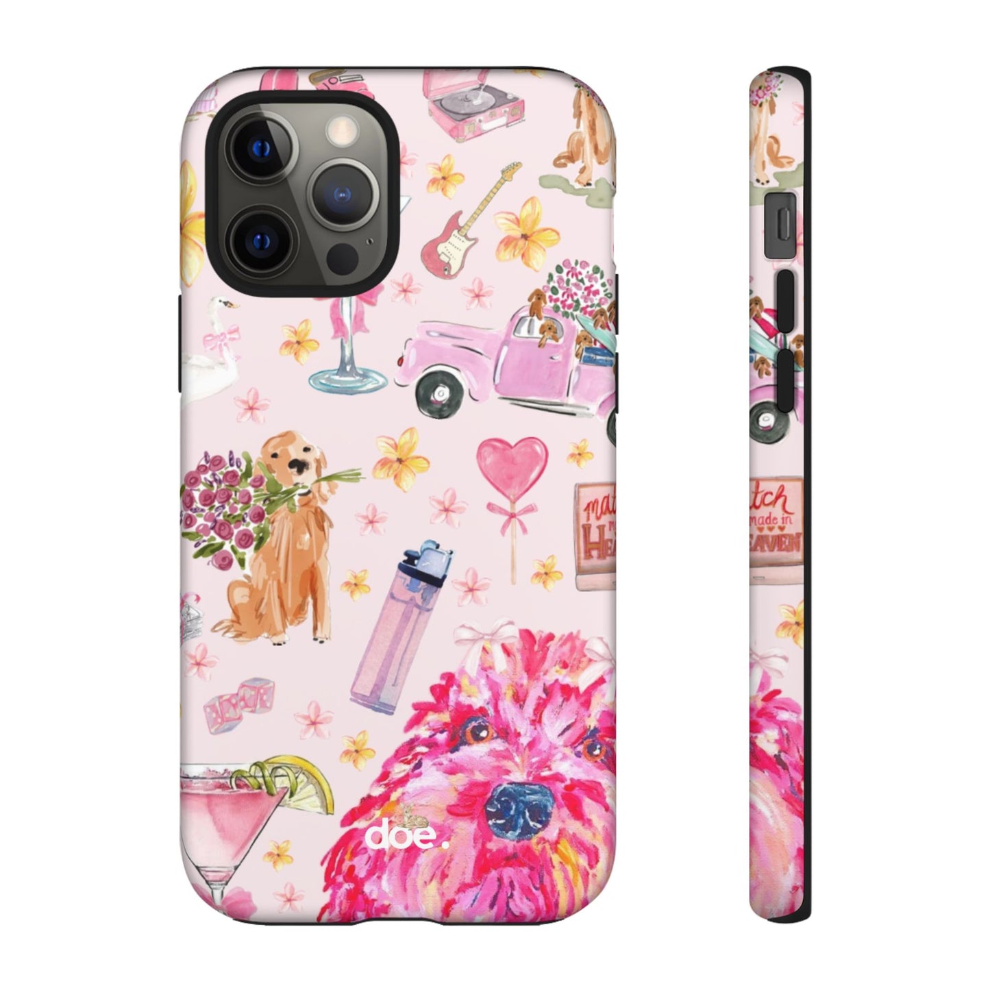 Dog Doodles iPhone Case