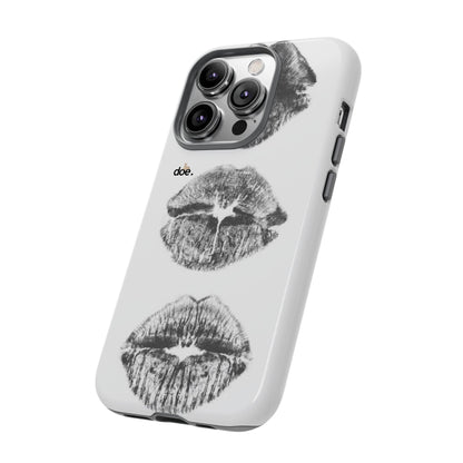 Three Kisses iPhone Case