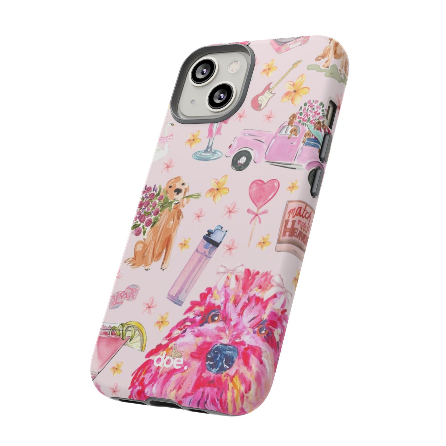 Dog Doodles iPhone Case