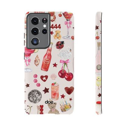 Pink Clutter Samsung Case