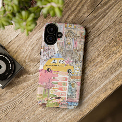Travel Clutter iPhone Case
