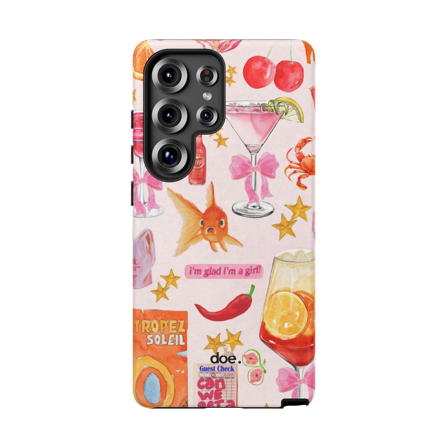 I'm glad I'm a girl Samsung Case