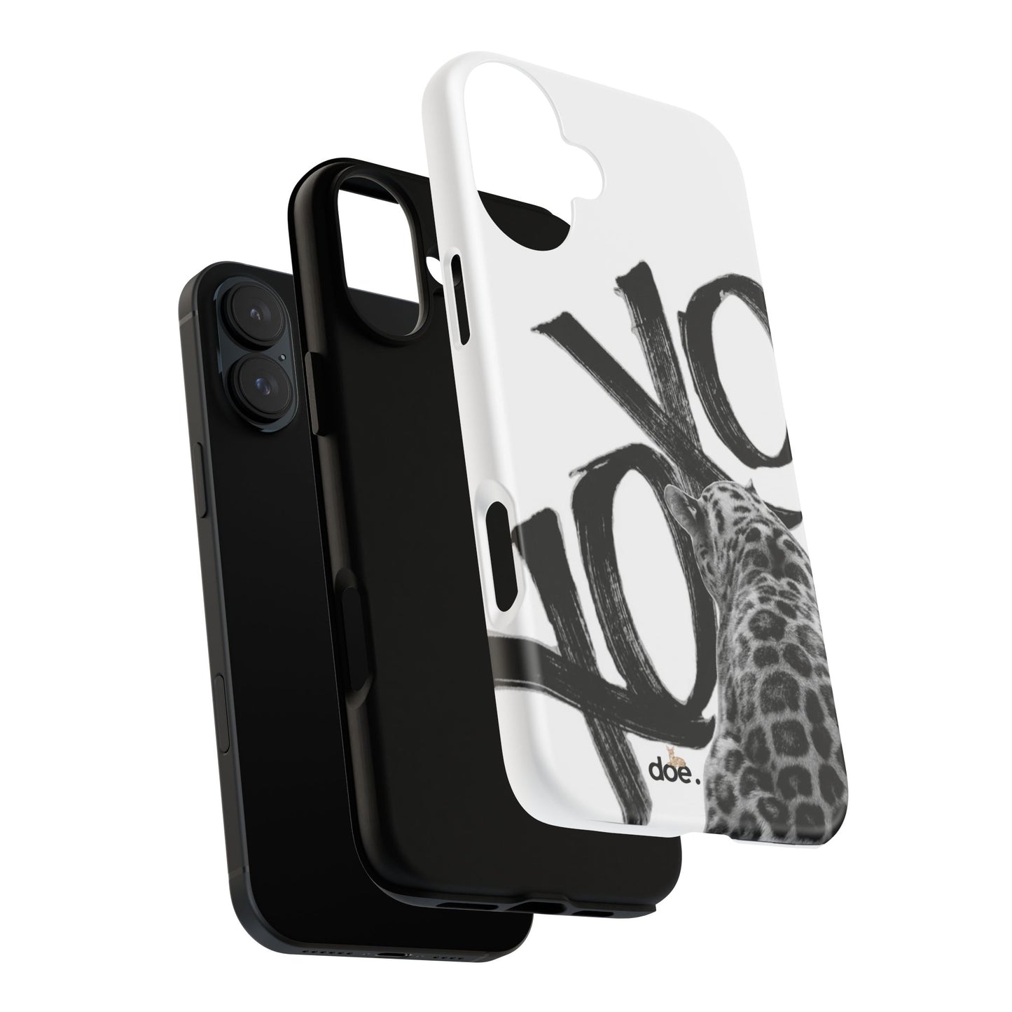 Leopard XOXO iPhone Case