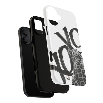 Leopard XOXO iPhone Case
