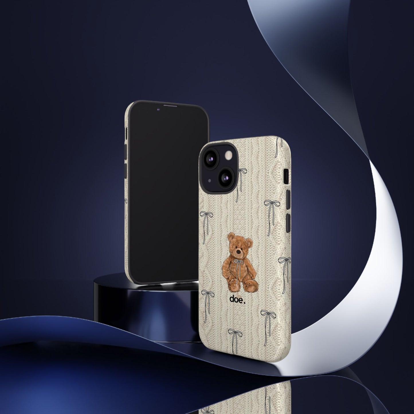 Little Bow Bear iPhone Case