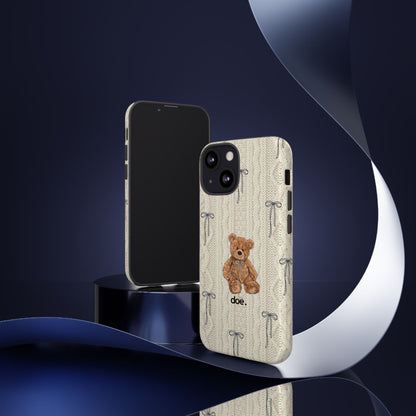 Little Bow Bear iPhone Case