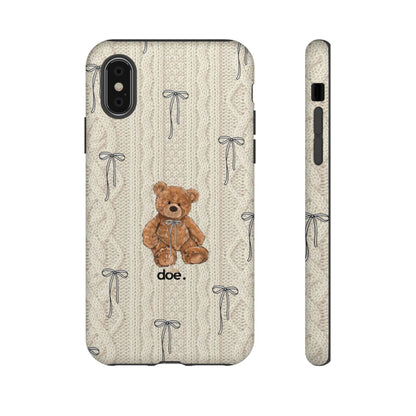 Little Bow Bear iPhone Case