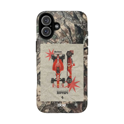 Camouflage Ferrari iPhone Case