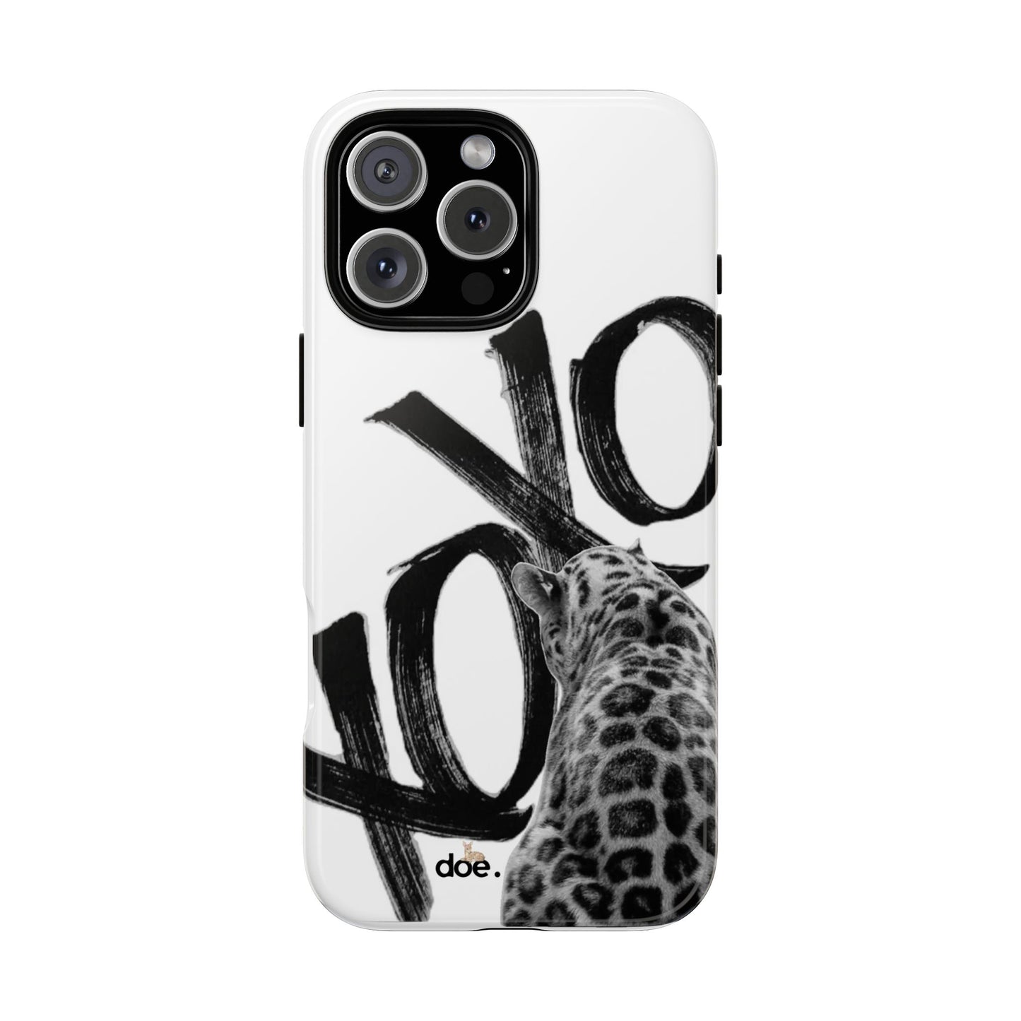 Leopard XOXO iPhone Case