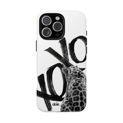 Leopard XOXO iPhone Case