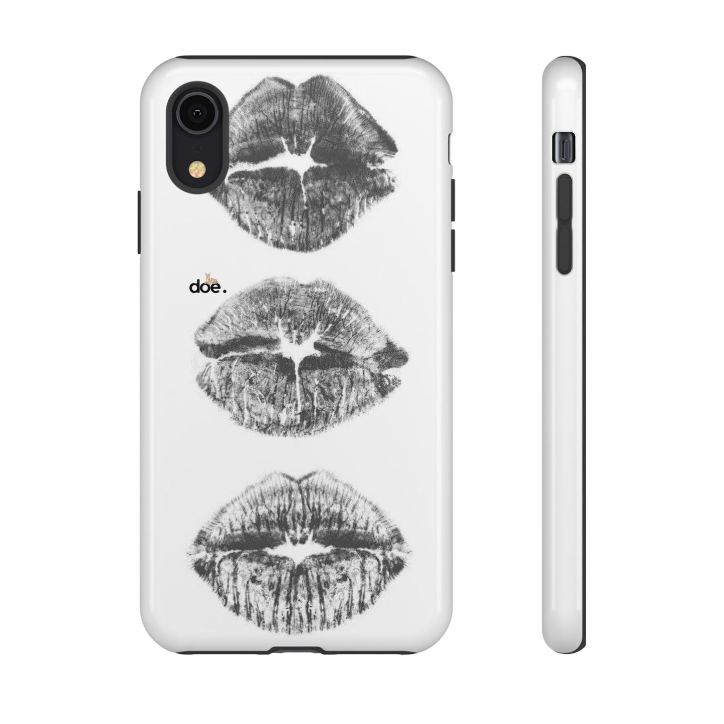 Three Kisses iPhone Case