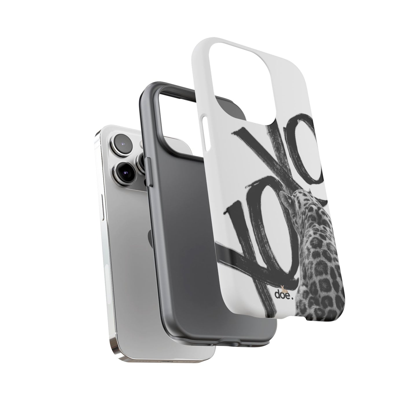 Leopard XOXO iPhone Case