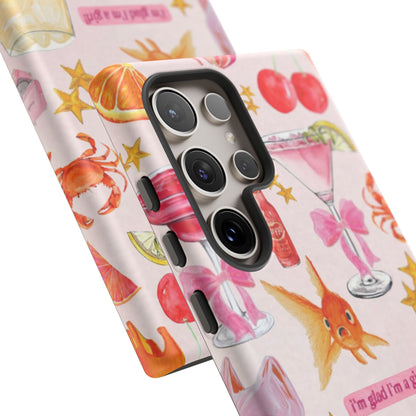 I'm glad I'm a girl Samsung Case