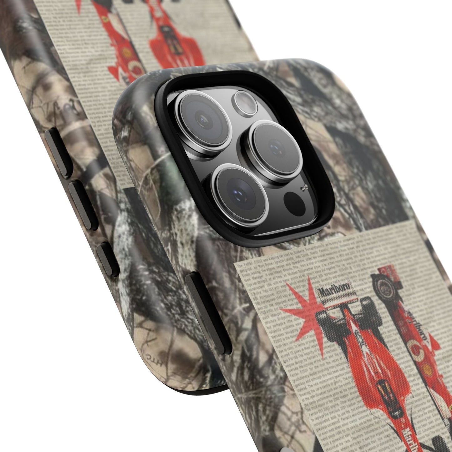 Camouflage Ferrari iPhone Case
