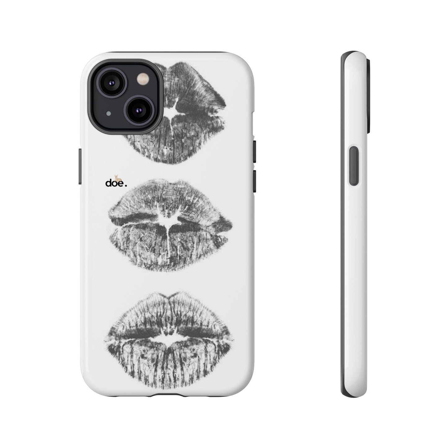 Three Kisses iPhone Case