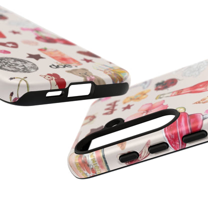 Pink Clutter Samsung Case