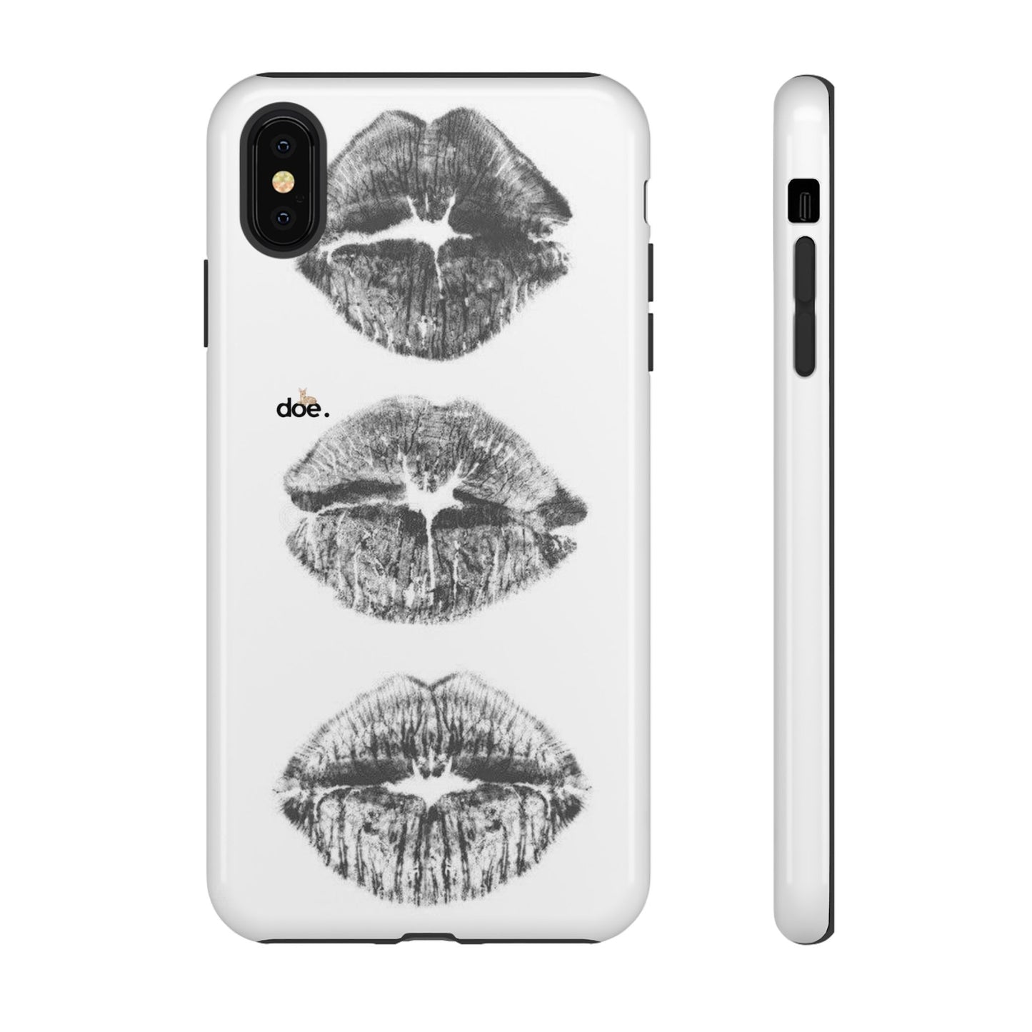 Three Kisses iPhone Case