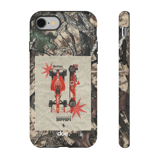 Camouflage Ferrari iPhone Case