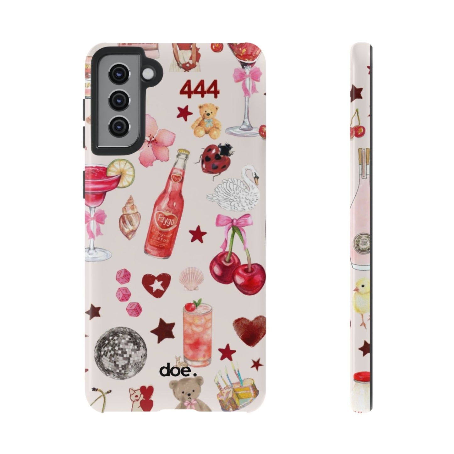 Pink Clutter Samsung Case