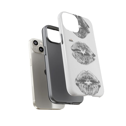 Three Kisses iPhone Case