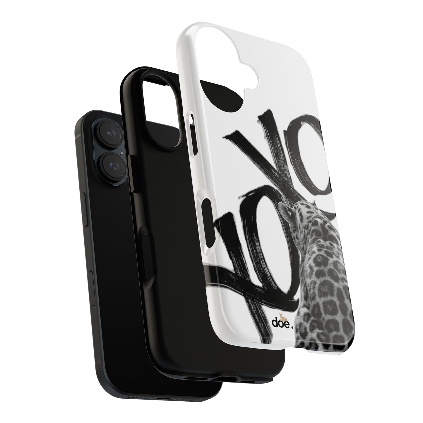 Leopard XOXO iPhone Case