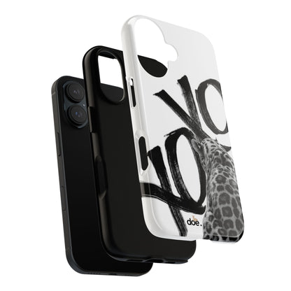 Leopard XOXO iPhone Case