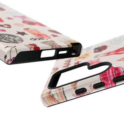 Pink Clutter Samsung Case