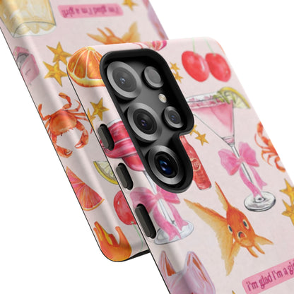 I'm glad I'm a girl Samsung Case