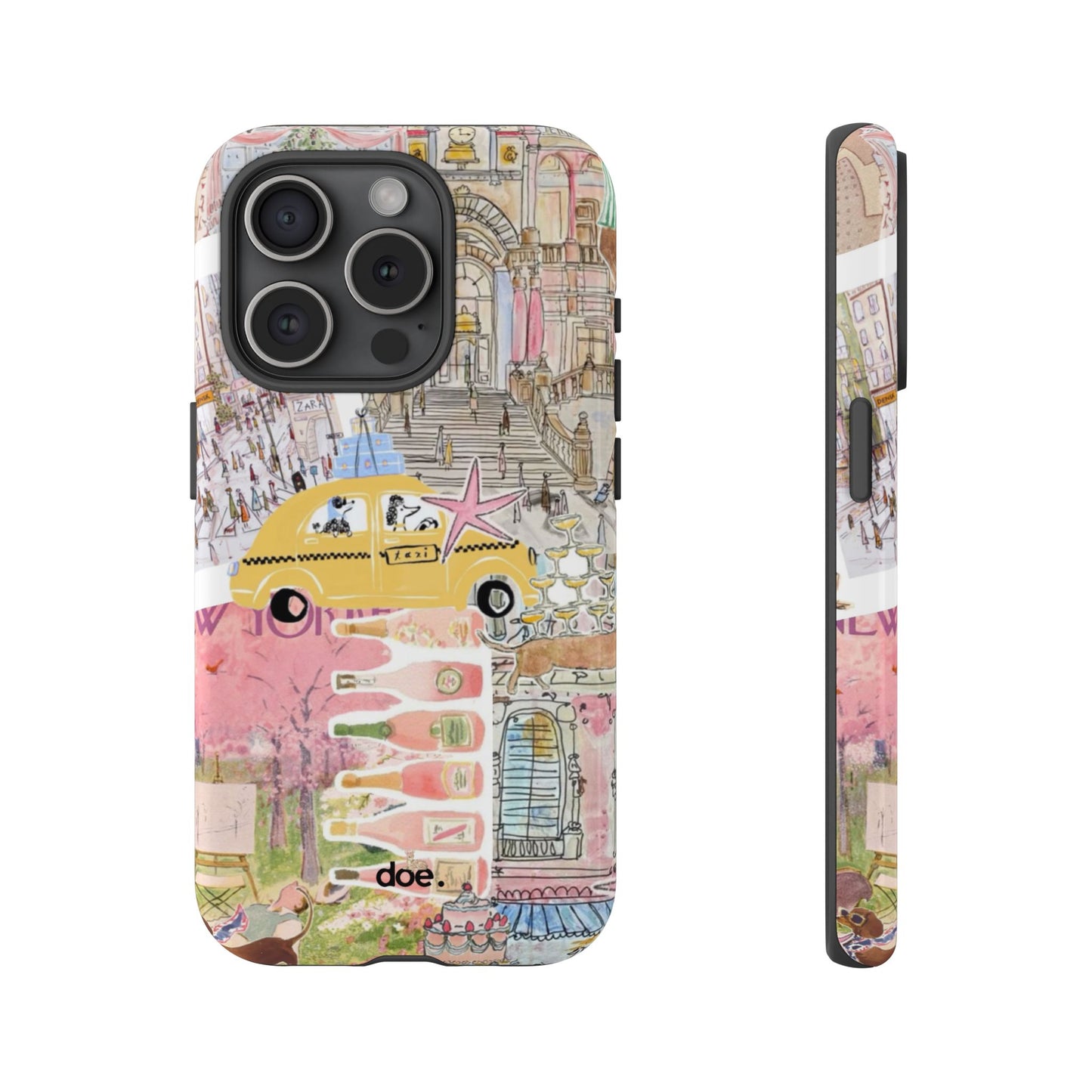 Travel Clutter iPhone Case