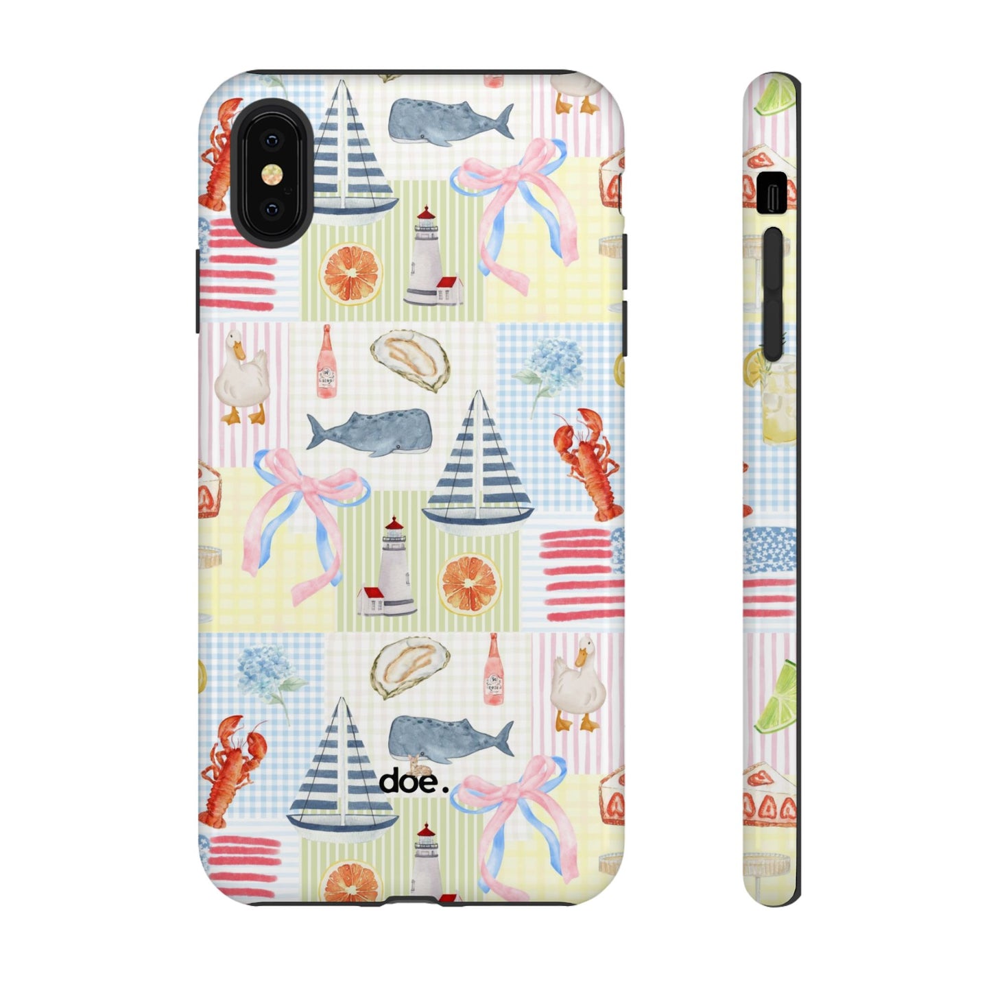 Pretty Patchwork iPhone Case