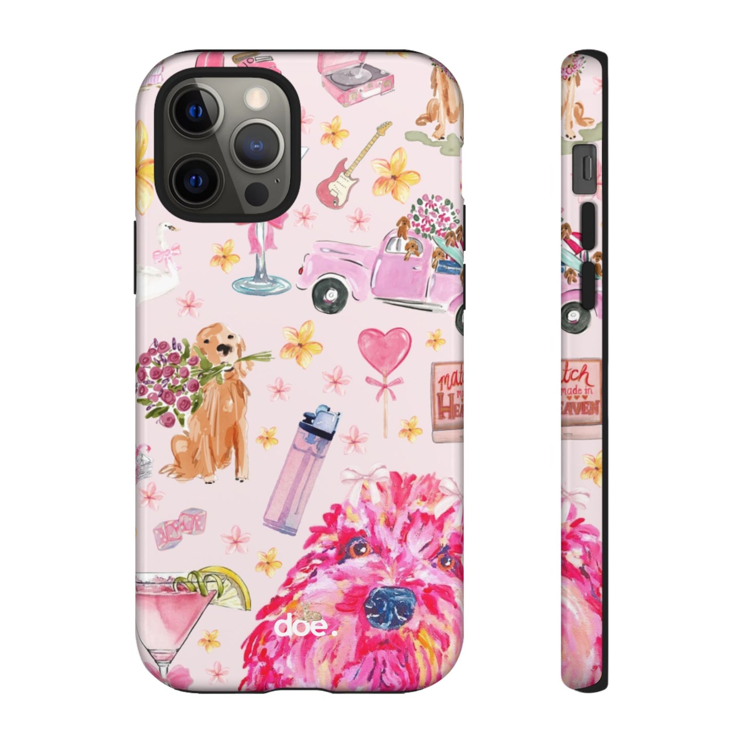 Dog Doodles iPhone Case