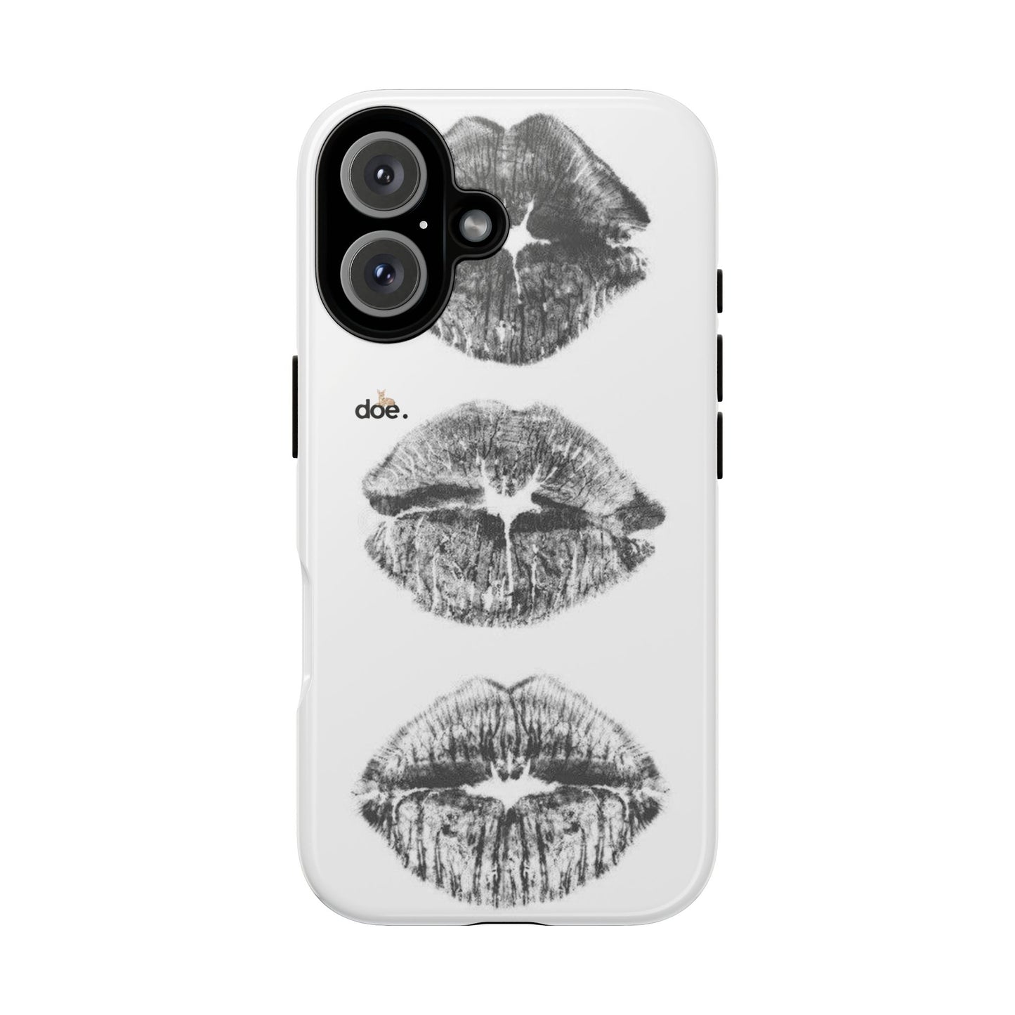 Three Kisses iPhone Case